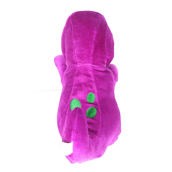 Fisher-Price Jumbo Talking Barney Dinosaur Children Plush 2001 Working - Tested - Picture 3 of 7